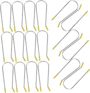 CRILSTYLEO Hair Roller Clips Kit Pcs Hot Roller Clips Securing Pins Clamps Comfortable for Styling Random