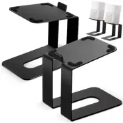 1 Pair Desktop Speaker Stands, Professional Studio Monitor Stands Support 28l...