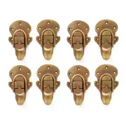 8 TRUNK catch hasp latch suitcase old style BOX heavy solid brass LOCK 85 mm B