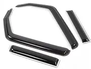 QVQOCUKS Wind Deflectors Window Visor Compatible for Wrangler JL 2018-2021 Rain Sun Shield Cover Trim Accessories