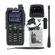 UV-668 5W Walkie Talkie Handheld Transceiver VHF UHF Radio 240 Channels ot25