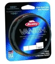 Berkley Vanish Fluorocarbon Fishing Leader 30lb 30yd Wrist Spool Clear VNFS10-15