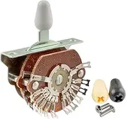 [Musiclily] Pro 4-Pole 5-Way Pickup Selector Blade Lever Switch for Strat Tele Style Electric Guitar