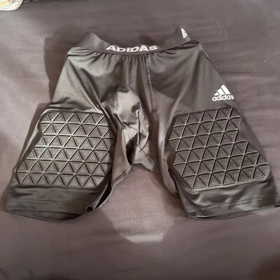 Adidas Climalite Alphaskin New Football Compression Padded Girdle Shorts 2XL