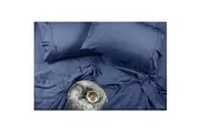 Sheraton Luxury Bamboo Cotton Sheet Set Deep Blue Double