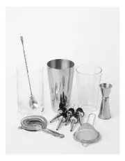 [Vue] Refresh Cocktail and Glass Shaker Set in Silver