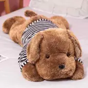 Soft Lying Dog Plush Toys Stuffed Sleep Cushion Pillow Dolls Birthday Xmas Gifts