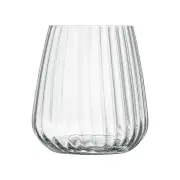 Luigi Bormioli Optica Set of 4 Small Stemless Glasses 450ml