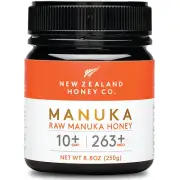 New Zealand Honey Co. Raw Manuka Honey UMF 10+ | MGO 263+, 8.8Oz / 250G