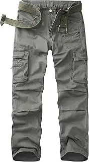 [OCANXUE] Men's Tactical Pants, Outdoor Cargo Work Pants Waterproof Lightweight Hiking Pants, Camo Tactical Pants Upgraded