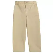FRENCH TOAST TODDLER -SIZE 20 BOYS KHAKI & NAVY FLAT FRONT PULL ON PANT