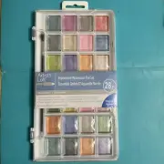 Artist’s Loft Pearlescent Watercolor Pan Set 28 Colors Craft Paint New NWT
