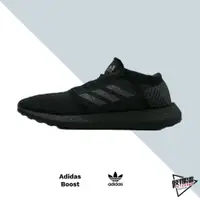 在飛比找蝦皮商城優惠-ADIDAS PUREBOOST GO 全黑 網布 慢跑鞋 