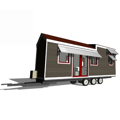 Modern House Plan Home Building Plans Blueprints, Small Cabin - Tiny House Plans
