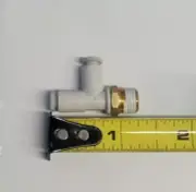 SMC KQ2Y04-01AS 4mmX4mmx1/8"NPT push-to-connect male run tee **10-pack**