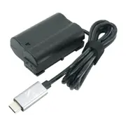 ZILR USB-C to Nikon EN-EL15 Dummy Battery Cable 60cm