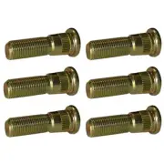 185400M1 Rear Wheel Lug Stud PKG Of 6 Fits Massey Ferguson TO20 TO30 TO35 MF35