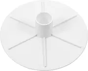 Pool Vacuum Plate Adapter for Skimmer Compatible with Inground Above Ground Pools Reliable Construction Sleek Finish for Optimal Pool Maintenance
