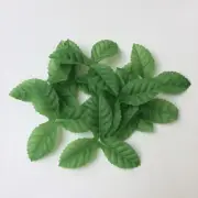 100 pcs Fake Leaves Artificial Fabric Leaves Craft Supplies