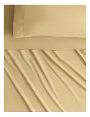 [Sheridan] Byren Percale Sheet Set in Straw