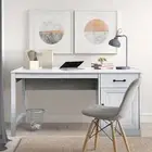 Graham 120cm Farmhouse Writing Desk With Reversible Orientation