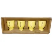 Rae Dunn PEEP Egg Holders Set of Four NEW