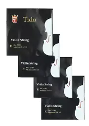 NEW 3/4 -1/2 size Tido brand violin string set wound with metal core free post