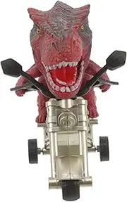HOLIDYOYO Pull Back Simulation Motorbike Inertia Dinosaur Motorcycle Model for Fun Educational Present to Stimulate Curiosity and Creativity for Young