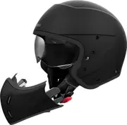 Airoh J 110 Color, modular helmet , color: Matt-Black , size: M