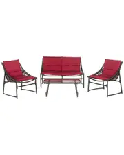 Safavieh Berkane 4 Piece Outdoor Set