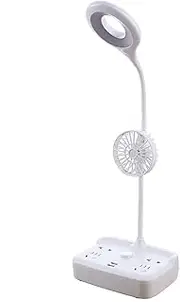 Multifunctional Socket Household Bedside Table lamp Smart Strip with Fan Power Strip with USB Charging Socket Strip