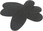TOVINANNA Tpu Liquid Massaging Insoles for Plantar Relief Glycerin Filled Inserts Orthotic Arch Support Black Pair