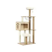 Alopet 142cm Cat Tree Tower Scratching Post Scratcher