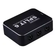 Stereo Audio Signal XLR Splitter Box with 6 Input Switches