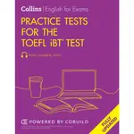 【英語檢定托福】COLLINS ENGLISH FOR EXAMS: PRACTICE TESTS FOR THE TOEFL IBT TEST 2/E 9780008597900<華通書坊/姆斯>