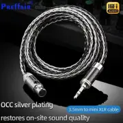 Mini XLR Balanced Earphone Cable for AKG Q701 H118 W/ 3.5mm/ 6.5mm/ 4.4mm/ 2.5mm