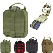 Tactical MOLLE Rip Away EMT IFAK Medical Pouch First Aid Kit Utility Bag Storage