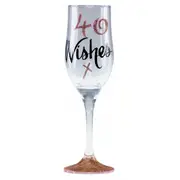 Rose Gold Flute - 40 Wishes