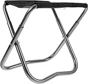 GRIRIW Camping Stool Lightweight Folding Chair for Boys and Girls Garden Fishing Portable Bench Sturdy Metal Frame
