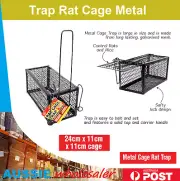 NEW Rat Trap Cage Animal Pest Rodent Mice Mouse Control Live Bait Catch