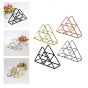 Wrought Iron Freestanding Tissue Dispenser Tabletop Paper Napkin Holder Stand