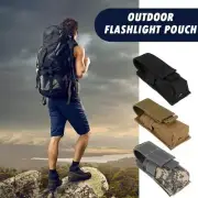 Tactical Flashlight Holder Pouch For Molle Single Mag Holster Torch Case US NEW