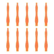 10pc Plastic Pry Spudger Tool Orange cell Mobile Pad Tab iPhone case Opening Pry