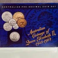 在飛比找蝦皮購物優惠-i058 澳洲伊莉莎白二世錢幣 一套6枚Queen Eliz