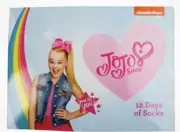 Girls' JoJo Siwa 12 Days of Socks Advent Calendar, SMALL (5.5-8.5)