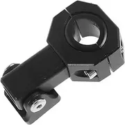 Motorcycle Light Bracket Turn Signals for Electric Scooter Clamps Spot Motorcycle License Plate Bracket with Light Para Electric Bike Tail Tidy Motorbike Universal Car Black Metal