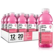 zero sugar shine, electrolyte enhanced water w/vitamins, strawberry lemonade ...