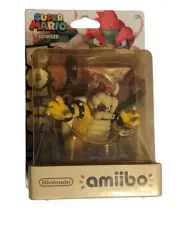 Bowser amiibo (Super Mario series) Nintendo Wii U Party 10 New, Dented Box