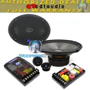 HD-690COM CDT AUDIO 6" x 9" COMPONENT 200W RMS SPEAKERS CROSSOVERS TWEETERS NEW