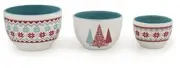 Boston International - Nesting Prep Bowls 3 Sizes - Fancy Forest